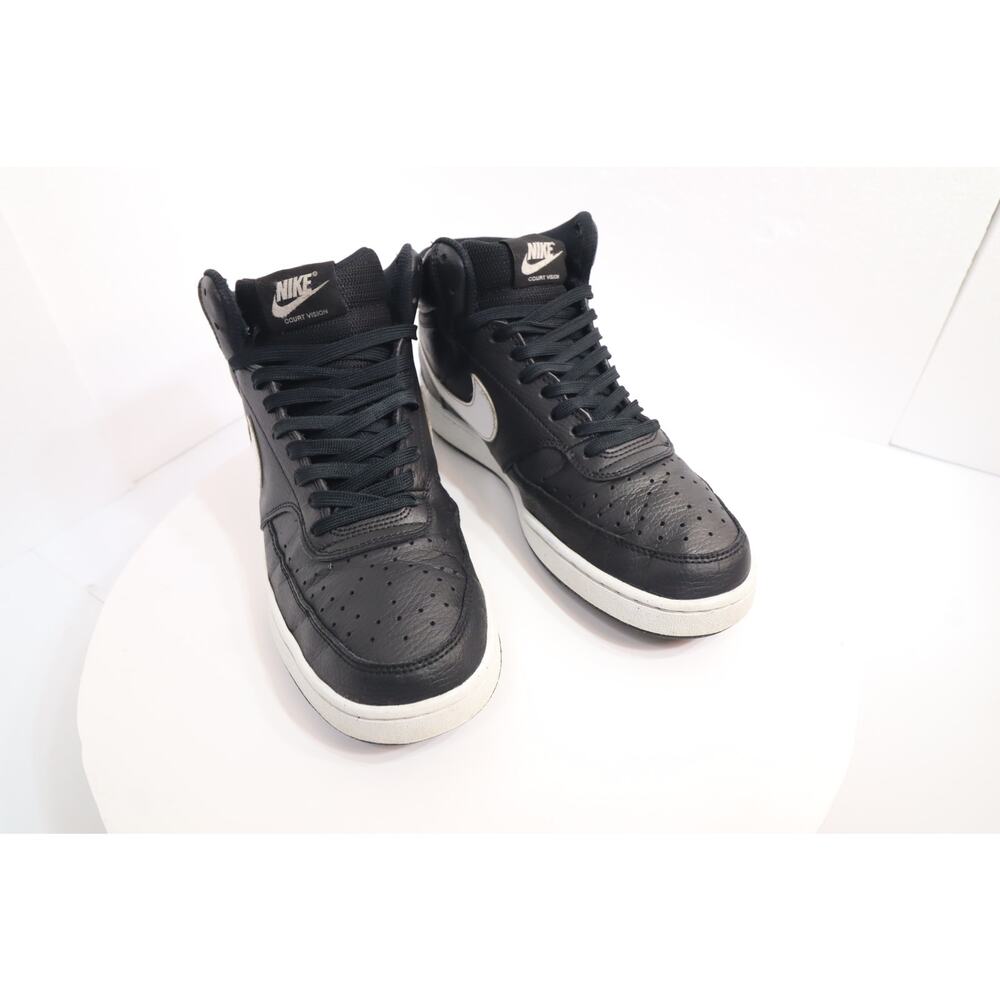 Nike Mens  Court Vision Mid Next Nature  DN3577 001 - Black - Size us 8
